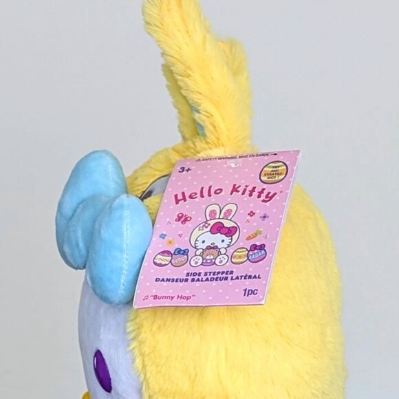 💛Sanrio Hello Kitty Easter Bunny Animated/Musical Side Stepper Plush 🎵 - Picture 8 of 10